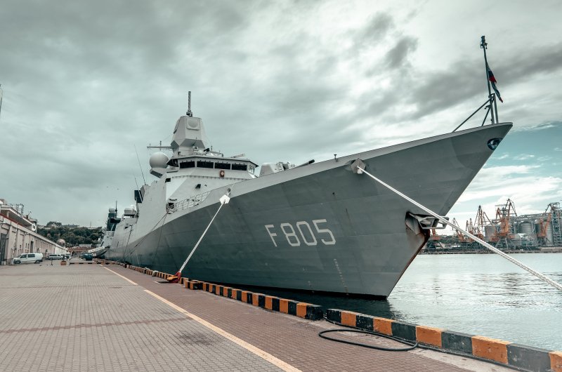 Военные корабли в черном море