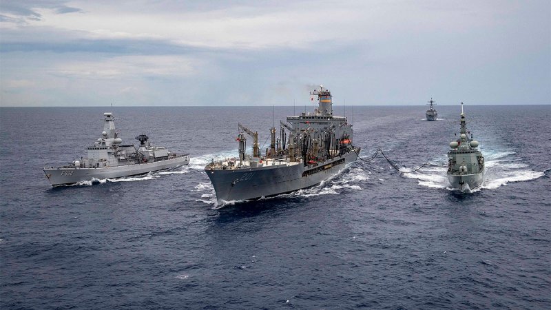 Корабли НАТО В Балтийском море