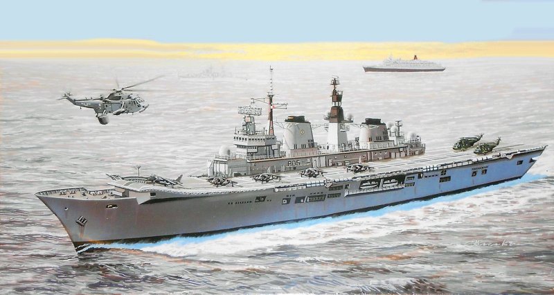 Авианосец Инвинсибл 1982
