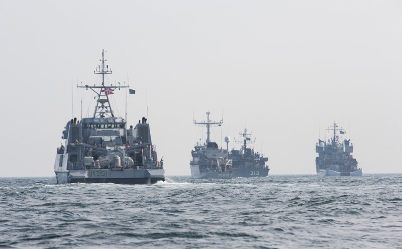 Корабли НАТО вошли в Балтийское море