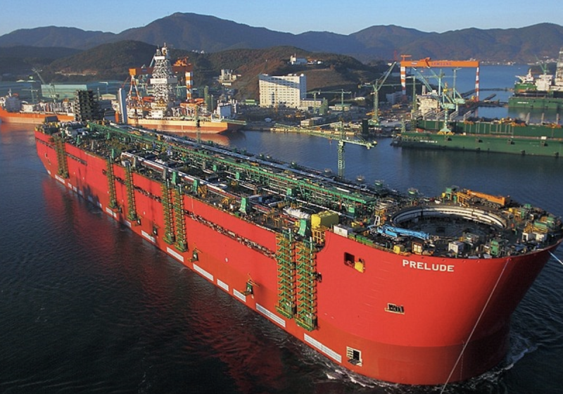 Prelude FLNG судно