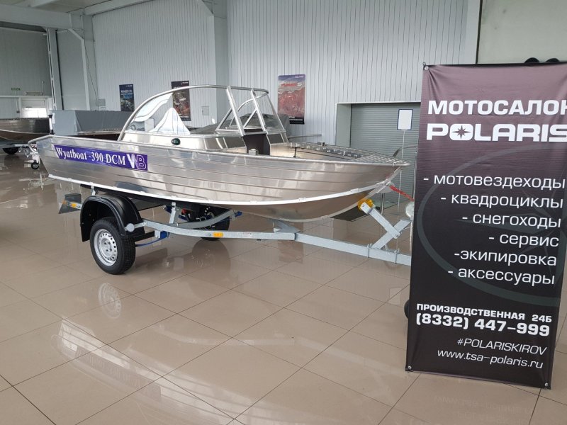 Моторная лодка Wyatboat-390 DCM
