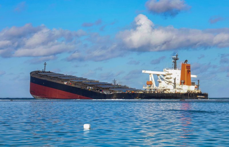 MV wakashio судно