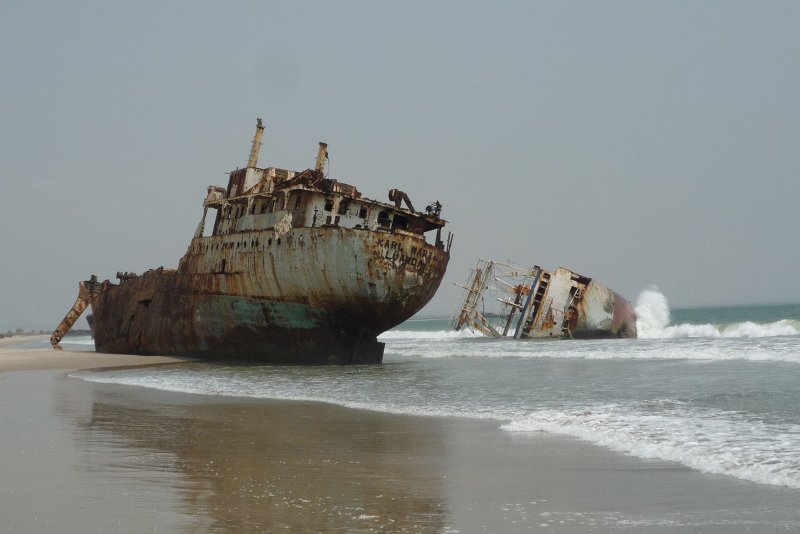 Затонувшие корабли Каспийского моря