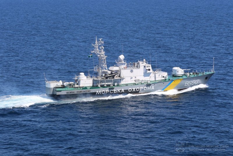 Корабль Куропятников Григорий морской охраны