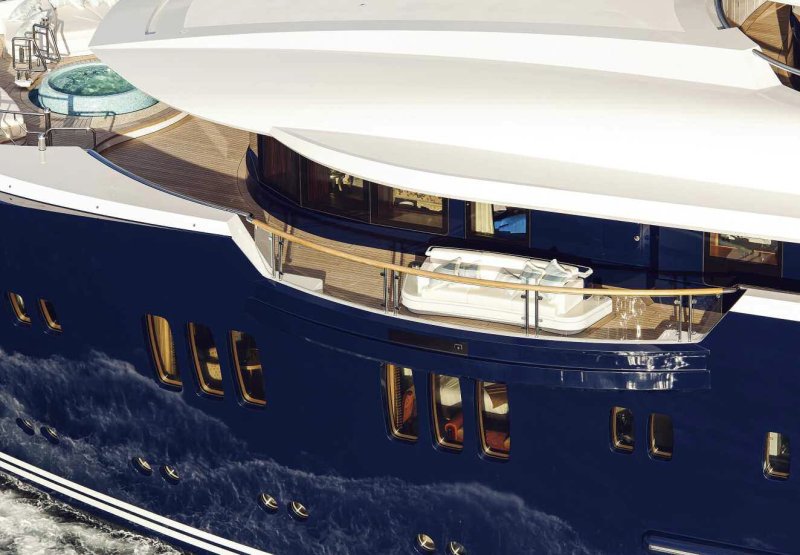 Интерьер яхты Lurssen Solange