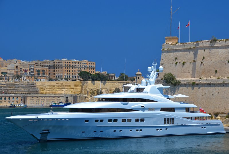 Мегаяхта Sovereign