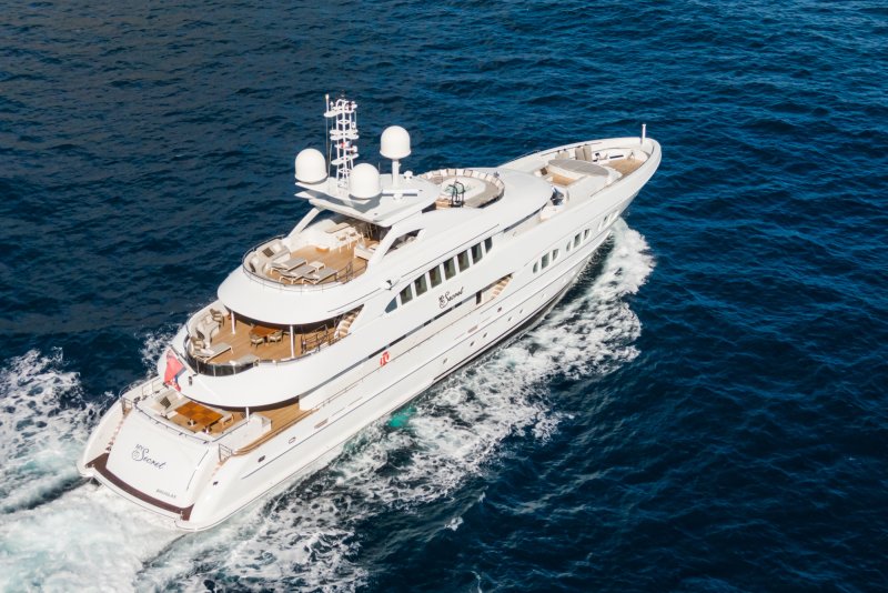 Моторной яхте Heesen 100 valia в Сочи:
