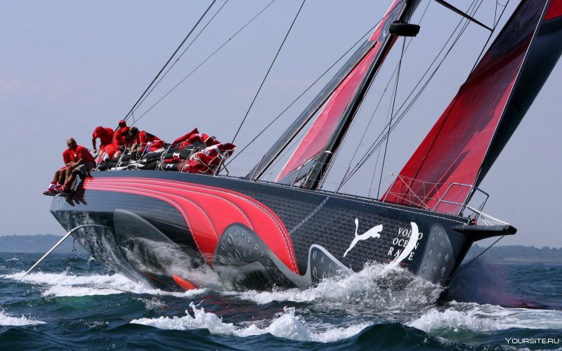 Спортивная парусная яхта Volvo Ocean