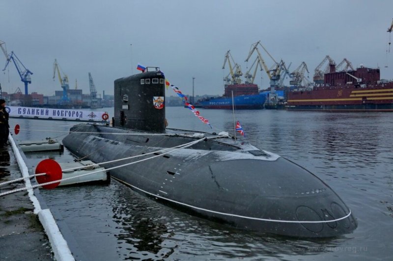 Подлодка б-268 Великий Новгород