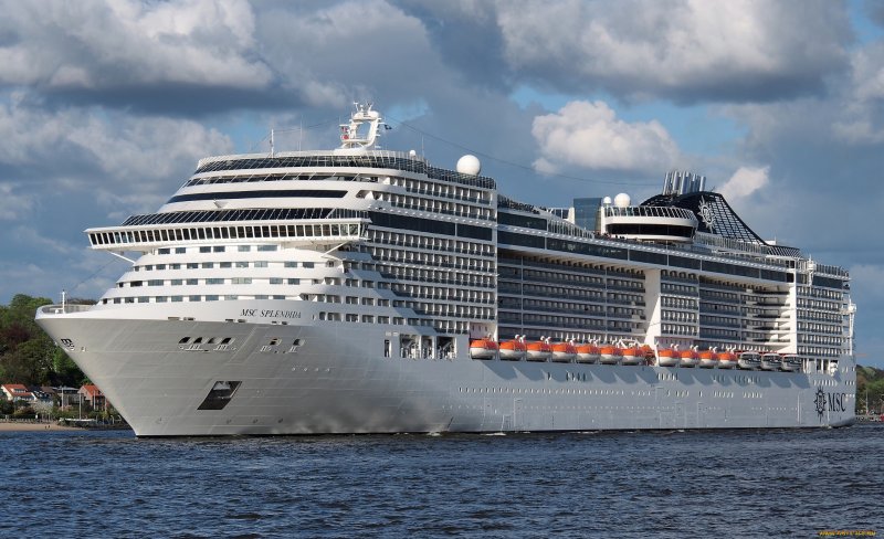 MSC splendida круизный лайнер