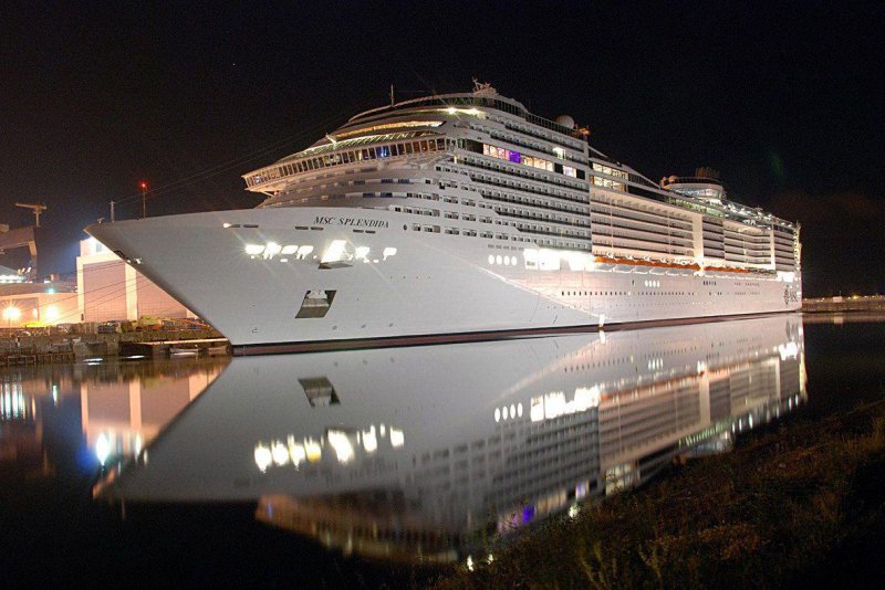 MSC splendida круизный лайнер