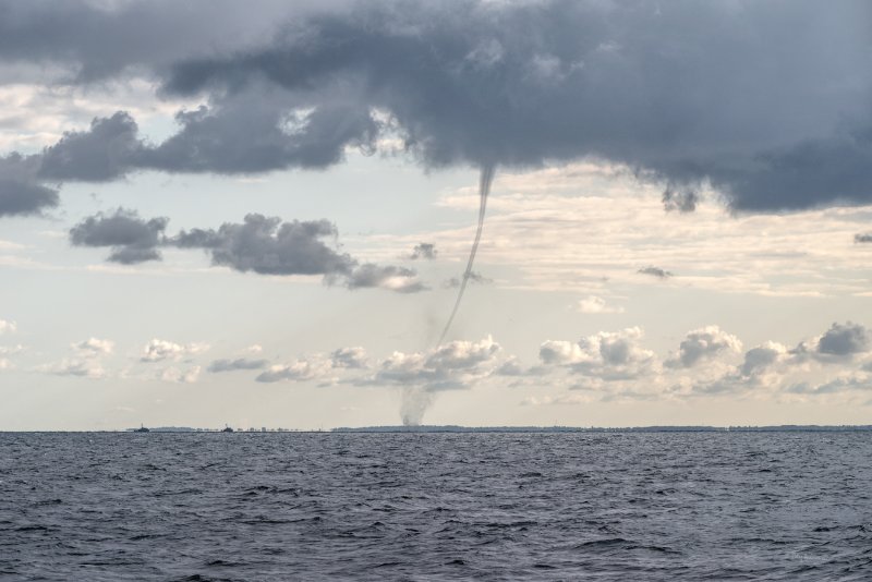 Торнадо над Балтийском море