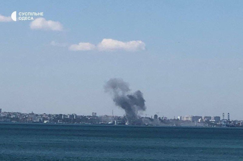 Одесский припортовый завод ракетный удар