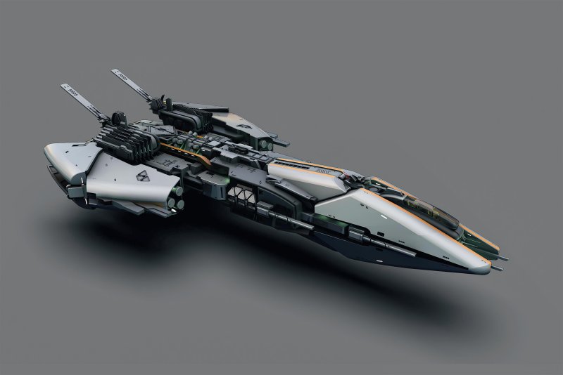 Космический корабль Корвет Star Citizen