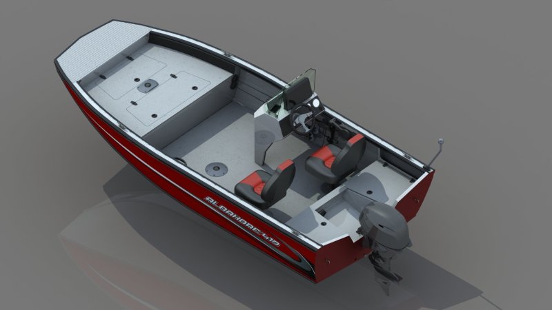 Альбакор 410 с консолью