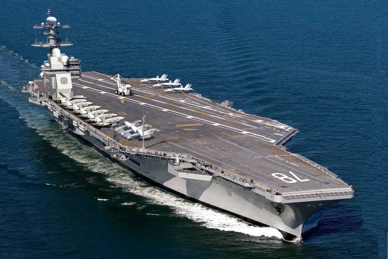 Авианосец USS Gerald r. Ford