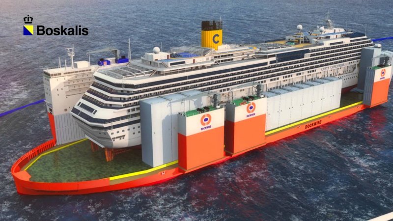 Dockwise Vanguard Costa Concordia