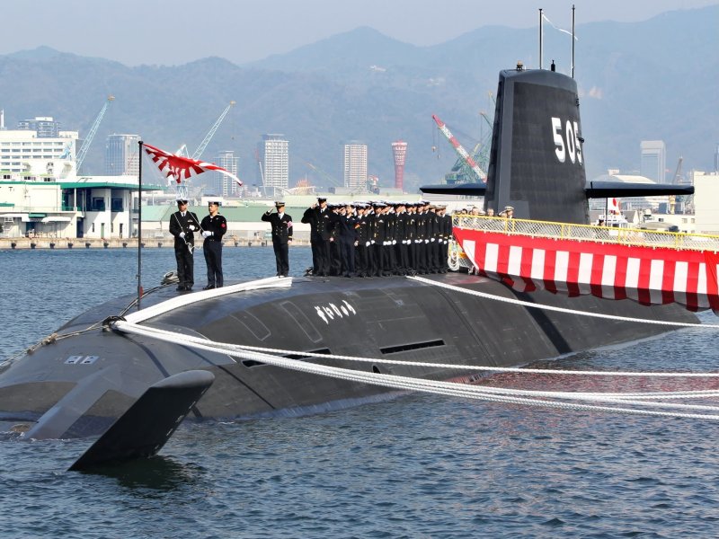 Современные подводные лодки ВМС Японии