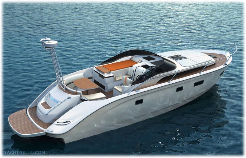 Современные моторные яхты