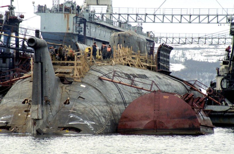 Курск атомная подводная лодка гибель