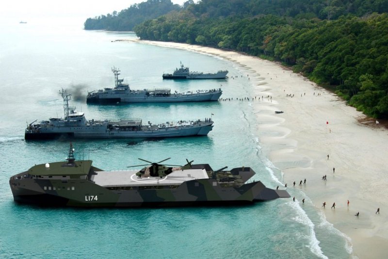 Десантный корабль морпехов США