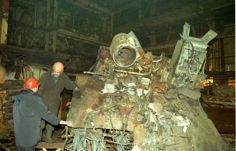 Останки подводной лодки Курск