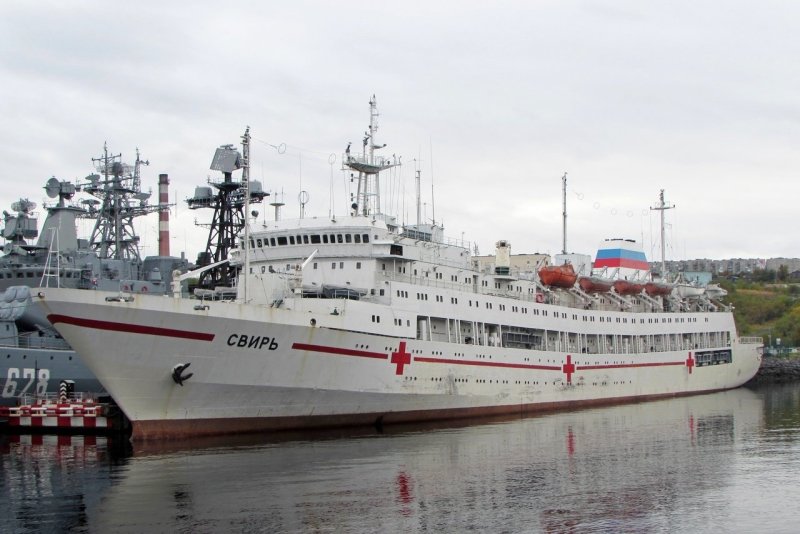 Госпитальное судно Свирь Северный флот