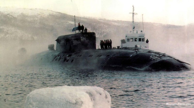 Подводная лодка 945 а Кондор Псков