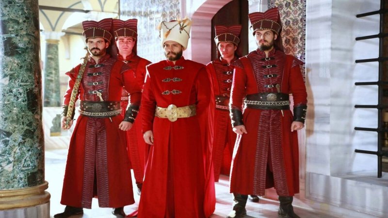 Султан Мурад и янычары