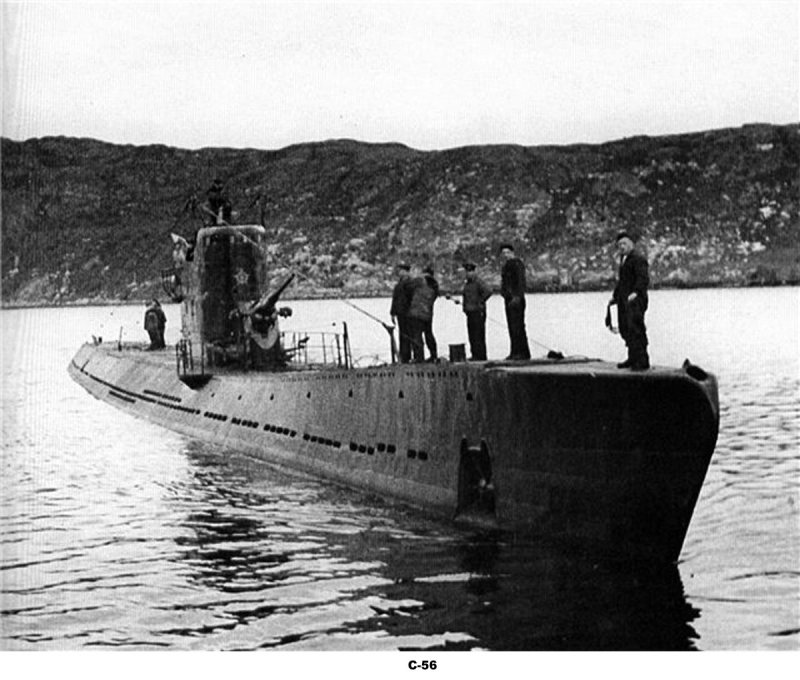 Подлодка с-56 Щедрин