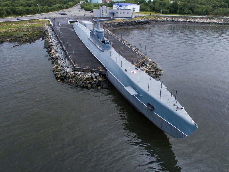 Подводная лодка к-21 в Североморске