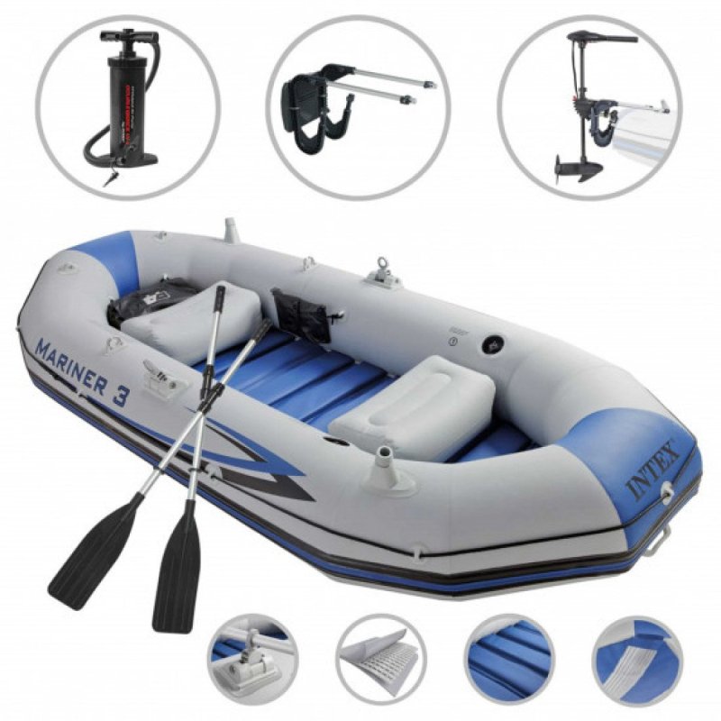 Надувная лодка Intex Mariner-3 Set