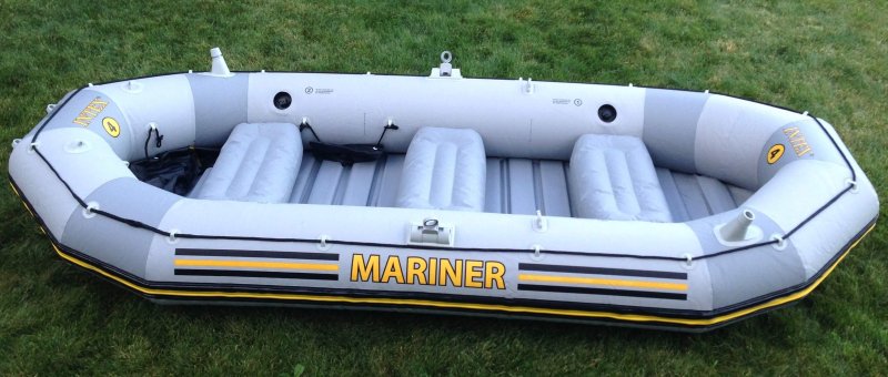 Intex Mariner 3 с мотором