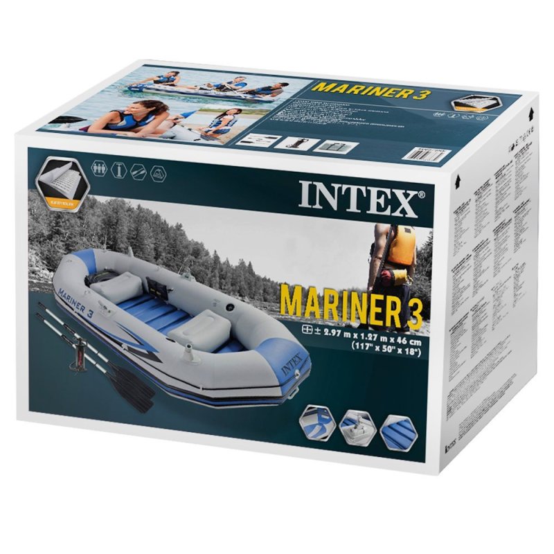 Надувная лодка Intex Mariner