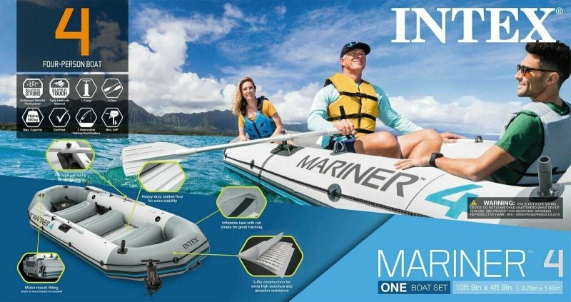 Лодка Intex Mariner 68376