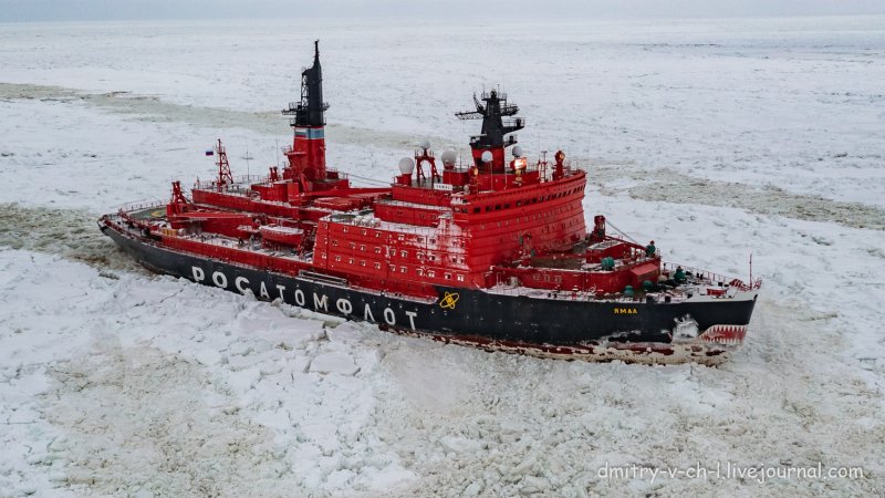 Ледокол во льдах