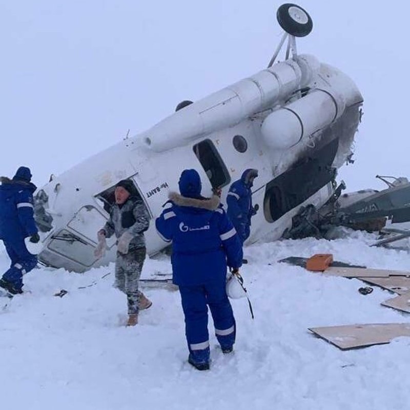 Ми 8 Ямал вертолет Ямал