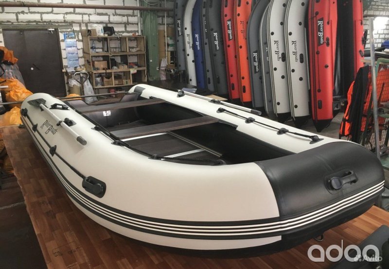 Лодка ПВХ Riverboats RB — 430 (киль)
