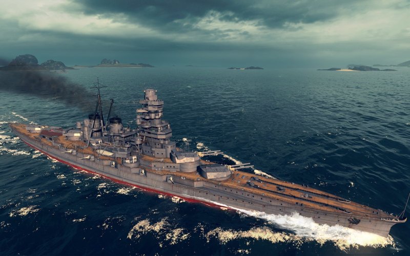 Линкор Конго World of Warships