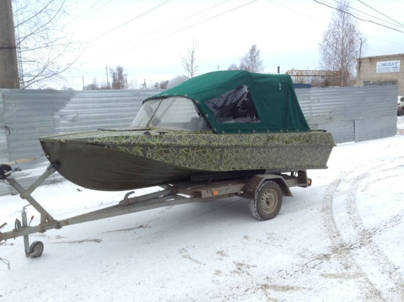 Лодка Казанка 5м4