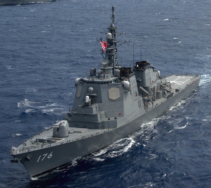 Эсминцы уро ddg173 Конго Японии