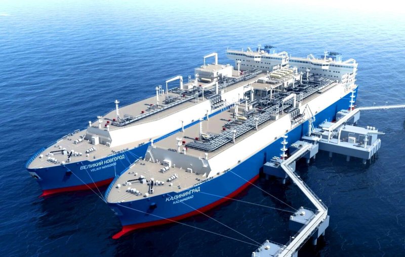 Плавучий регазификационный терминал "Маршал Василевский"