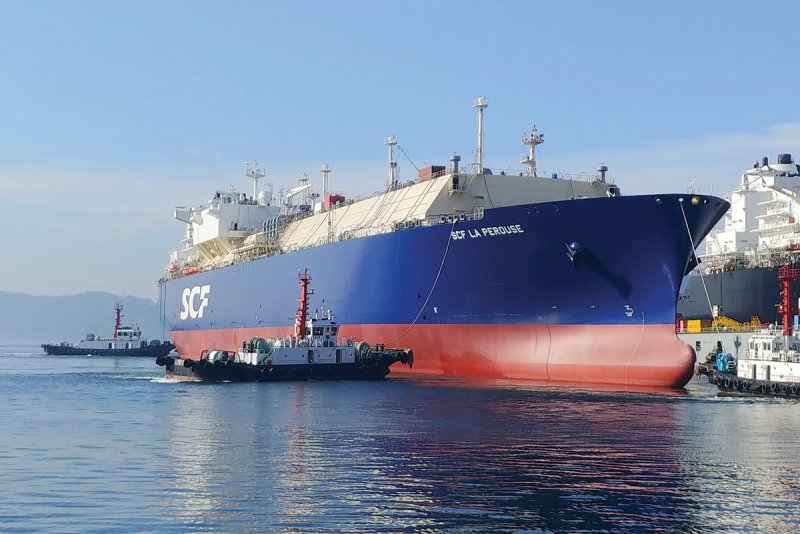 Танкер газовоз СКФ