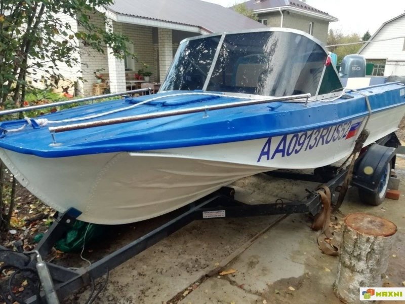 Лодка Казанка 5м4 с мотором Yamaha 50