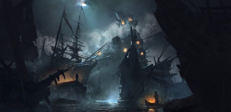 Пираты Карибского моря бухта