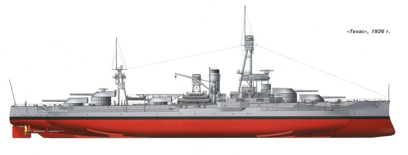 Дредноут, BB-35 «Техас»