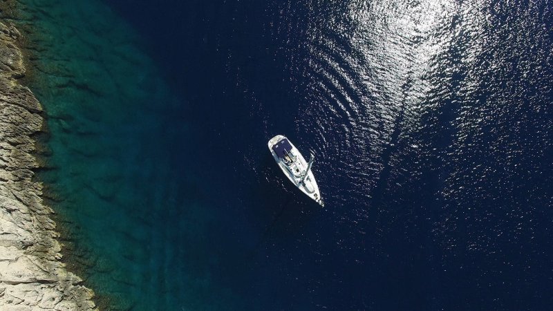 Море вид сверху