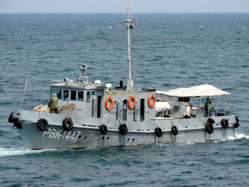 Рейдовый водолазный катер РВК-1447