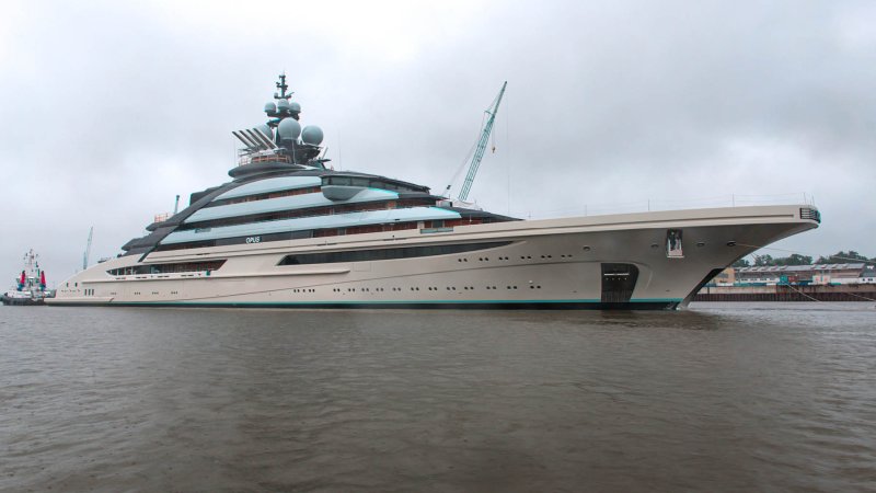 Яхта Норд Алексея Мордашова